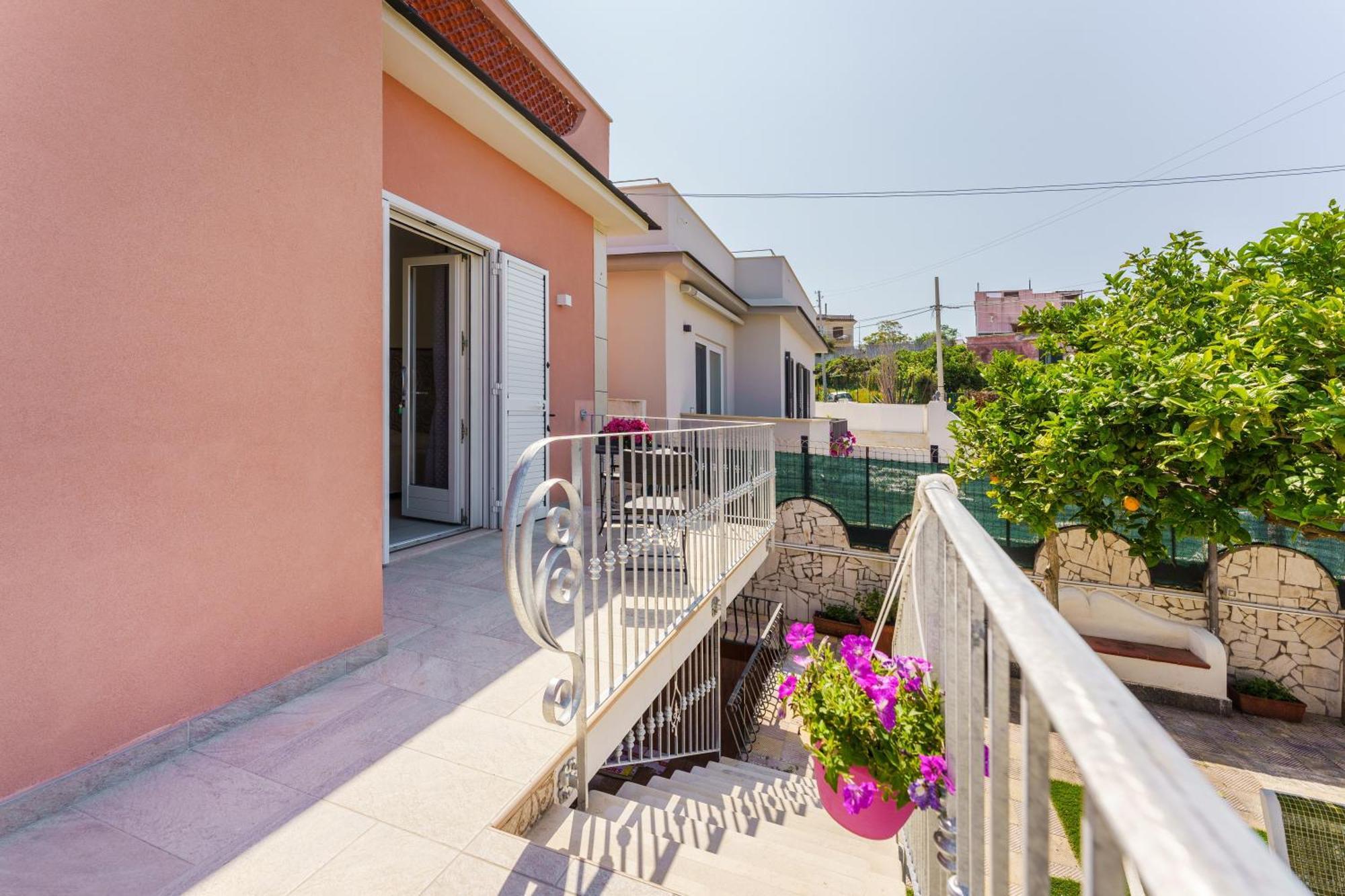 Le Jardin Panzió Procida Kültér fotó