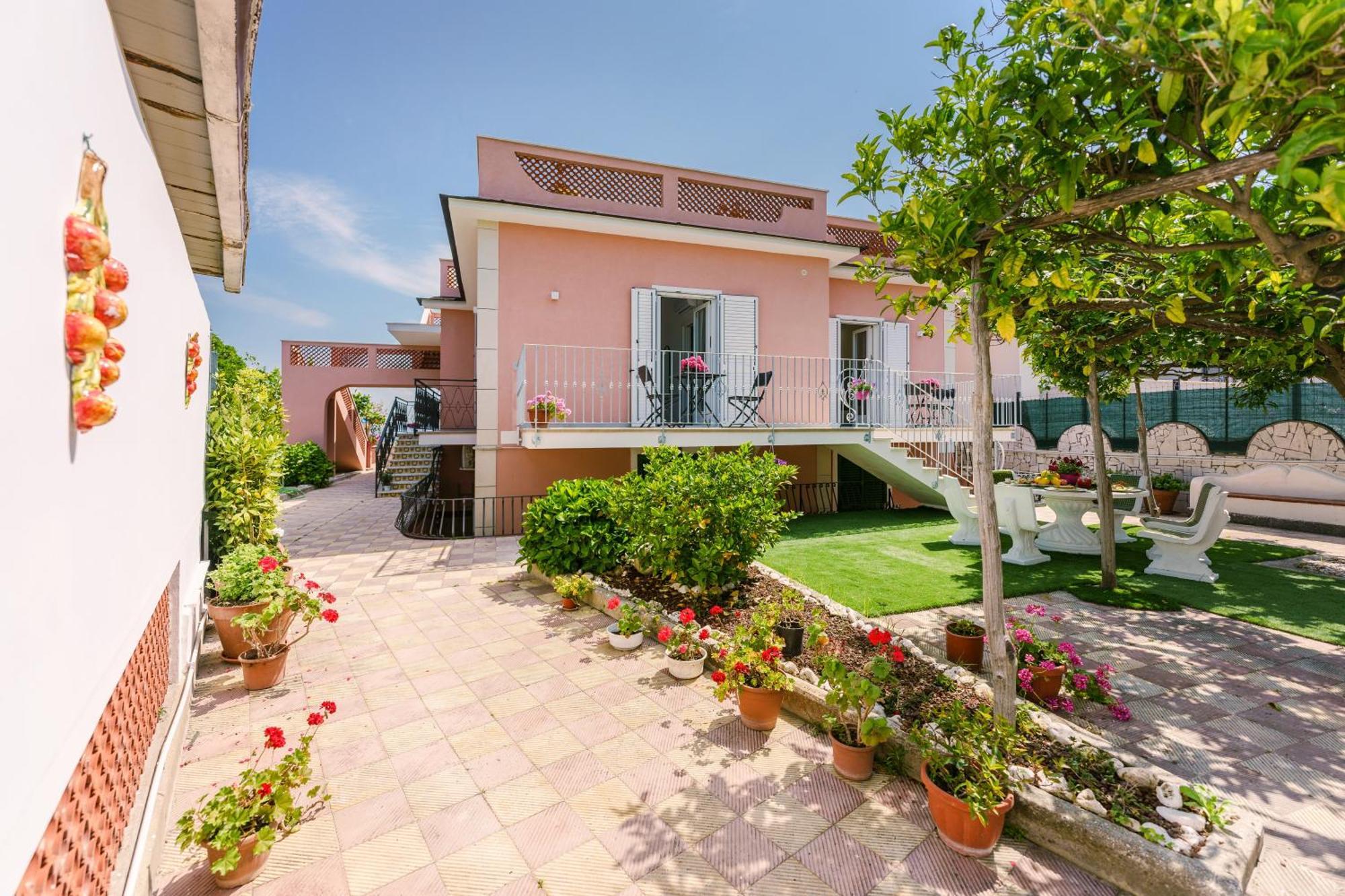 Le Jardin Panzió Procida Kültér fotó